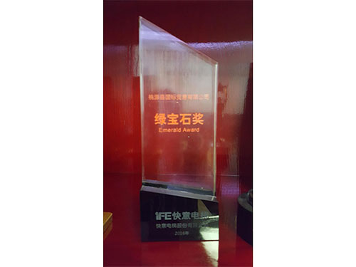 綠寶石獎(jiǎng)2016年度